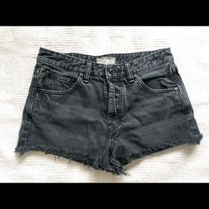 Free people denim shorts